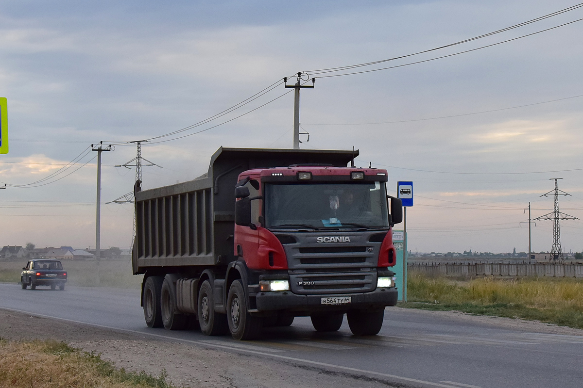 Саратовская область, № В 564 ТУ 64 — Scania ('2004) P380