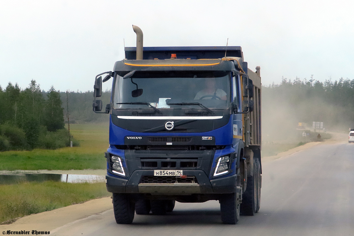 Саха (Якутия), № Н 854 МВ 14 — Volvo ('2013) FMX.420 [X9P]