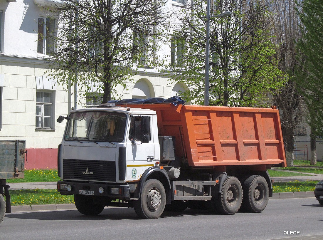 Могилёвская область, № АІ 3749-6 — МАЗ-5516 (общая модель)