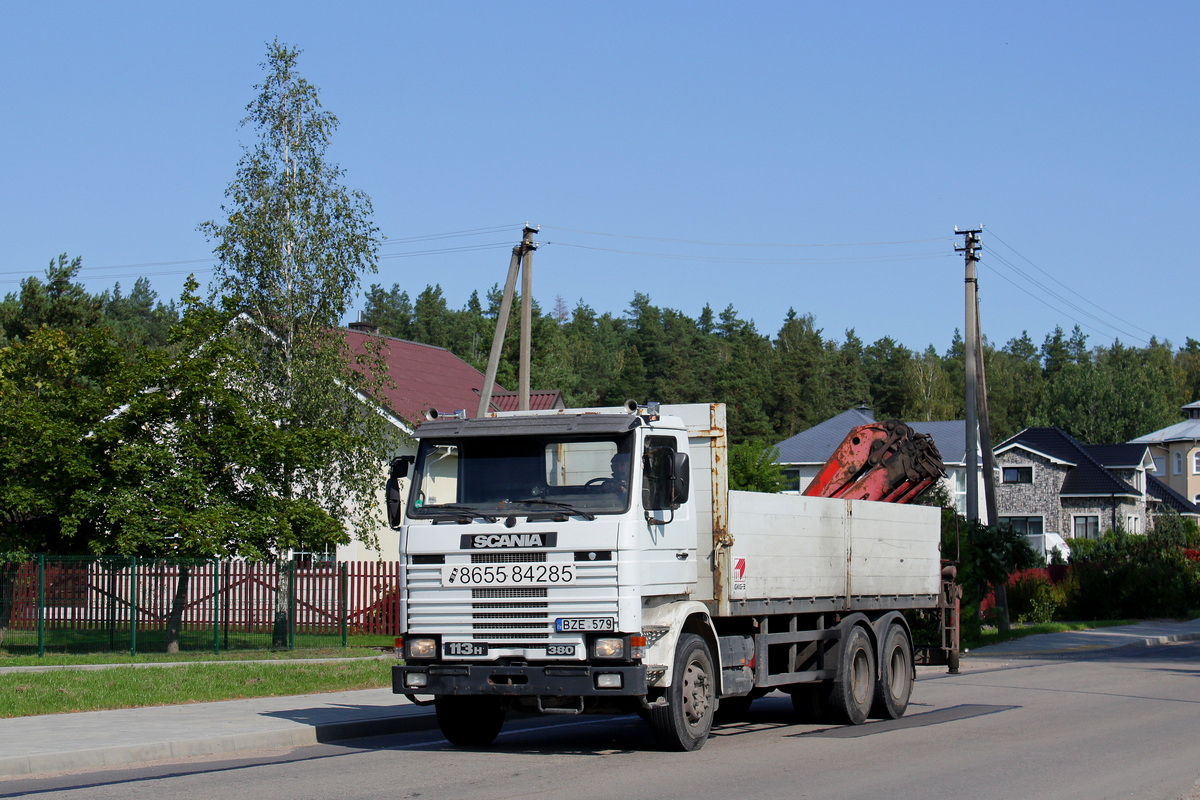 Литва, № BZE 579 — Scania (II) R113H