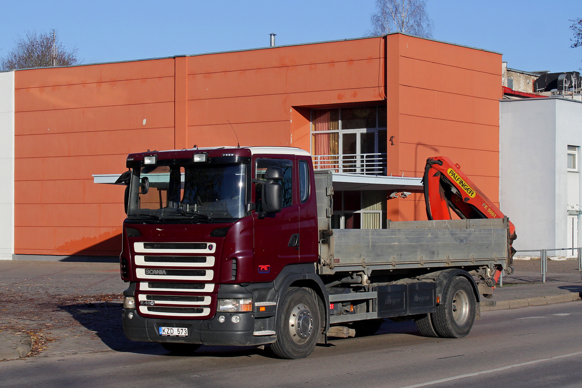 Литва, № KZD 573 — Scania ('2004) R480