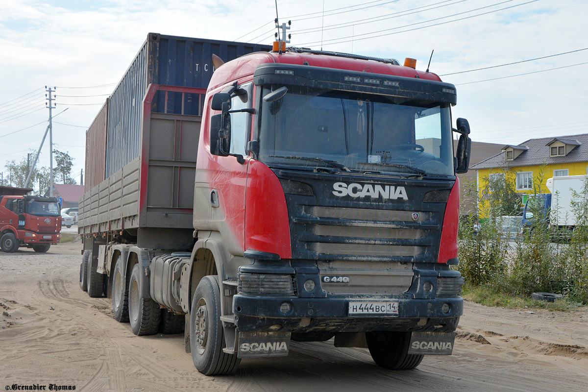 Саха (Якутия), № Н 444 ВС 14 — Scania ('2013) G440