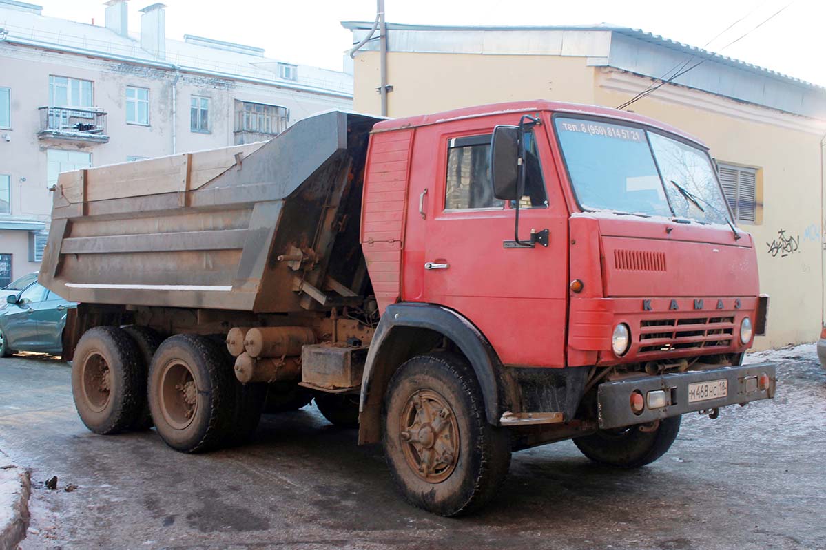 Удмуртия, № М 468 НС 18 — КамАЗ-55111 (общая модель)