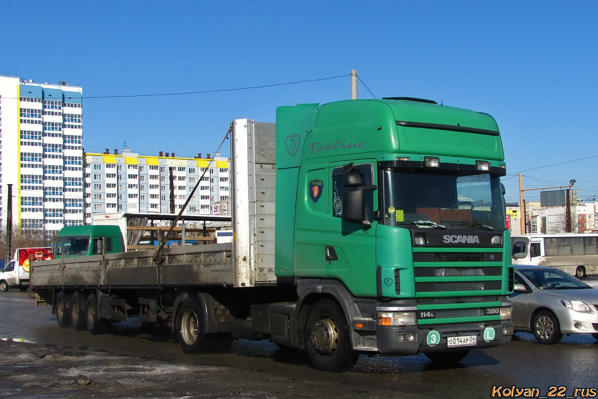 Алтай, № О 014 АР 04 — Scania ('1996) R114L