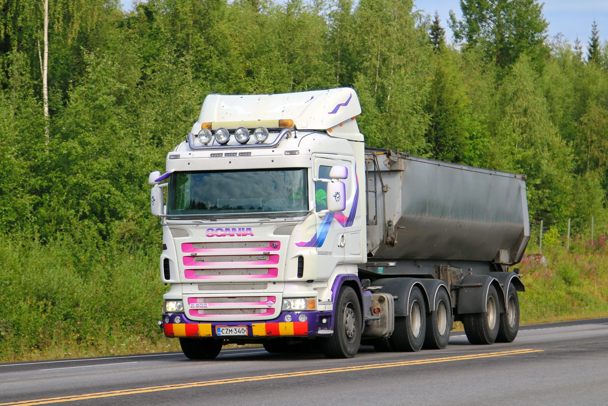 Финляндия, № CZM-340 — Scania ('2004) R500