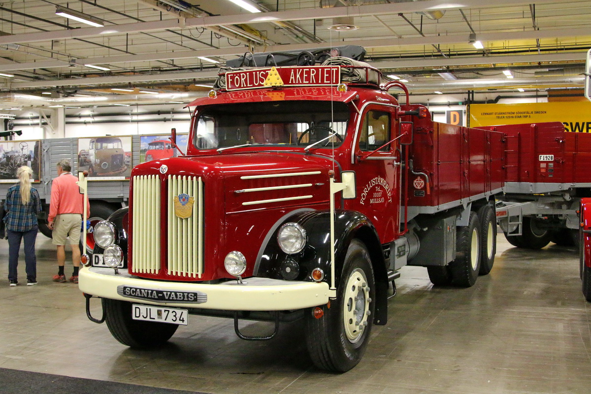 Швеция, № DJL 734 — Scania-Vabis (общая модель)