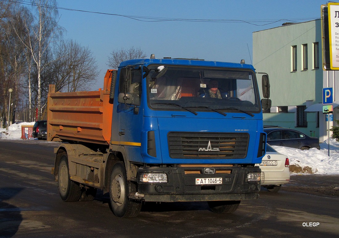 Минская область, № АТ 1046-5 — МАЗ-5550 (общая модель)