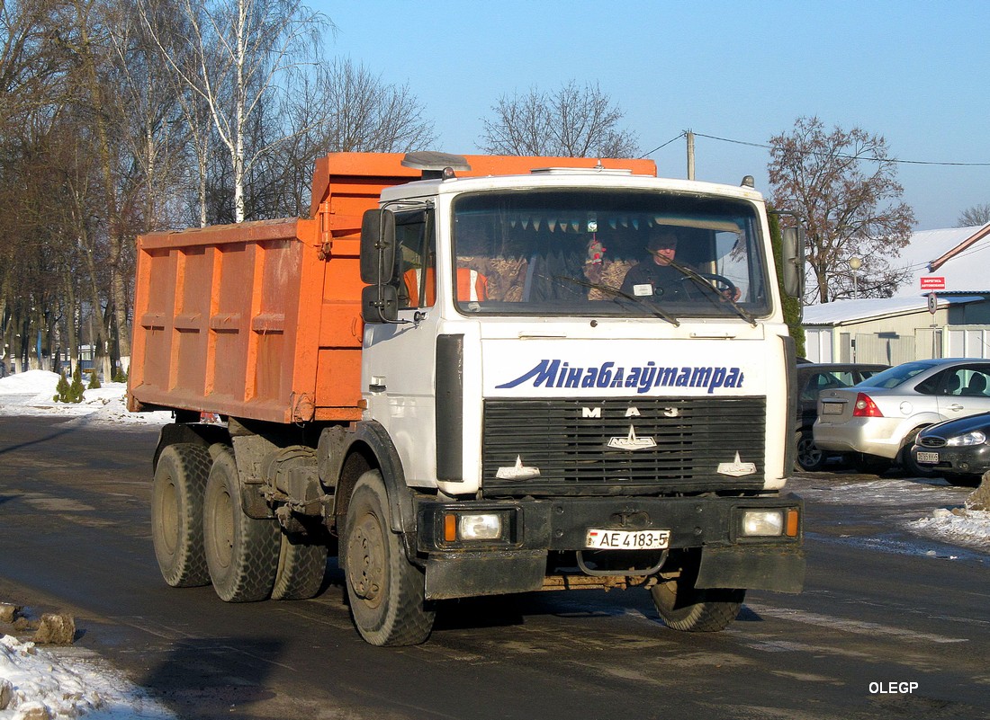 Минская область, № АЕ 4183-5 — МАЗ-5516 (общая модель)