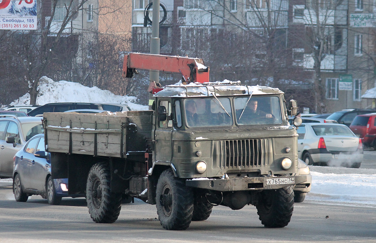 Челябинская область, № Х 765 НС 74 — ГАЗ-66 (общая модель)
