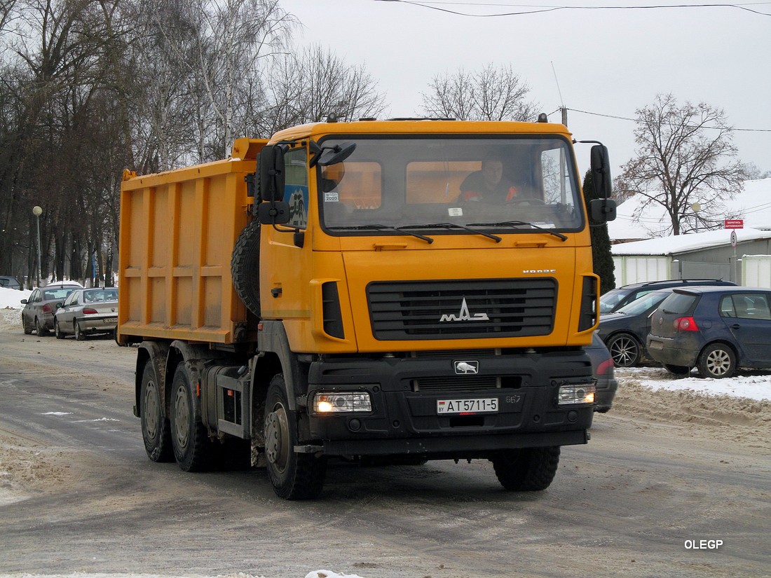 Минская область, № АТ 5711-5 — МАЗ-6501 (общая модель)