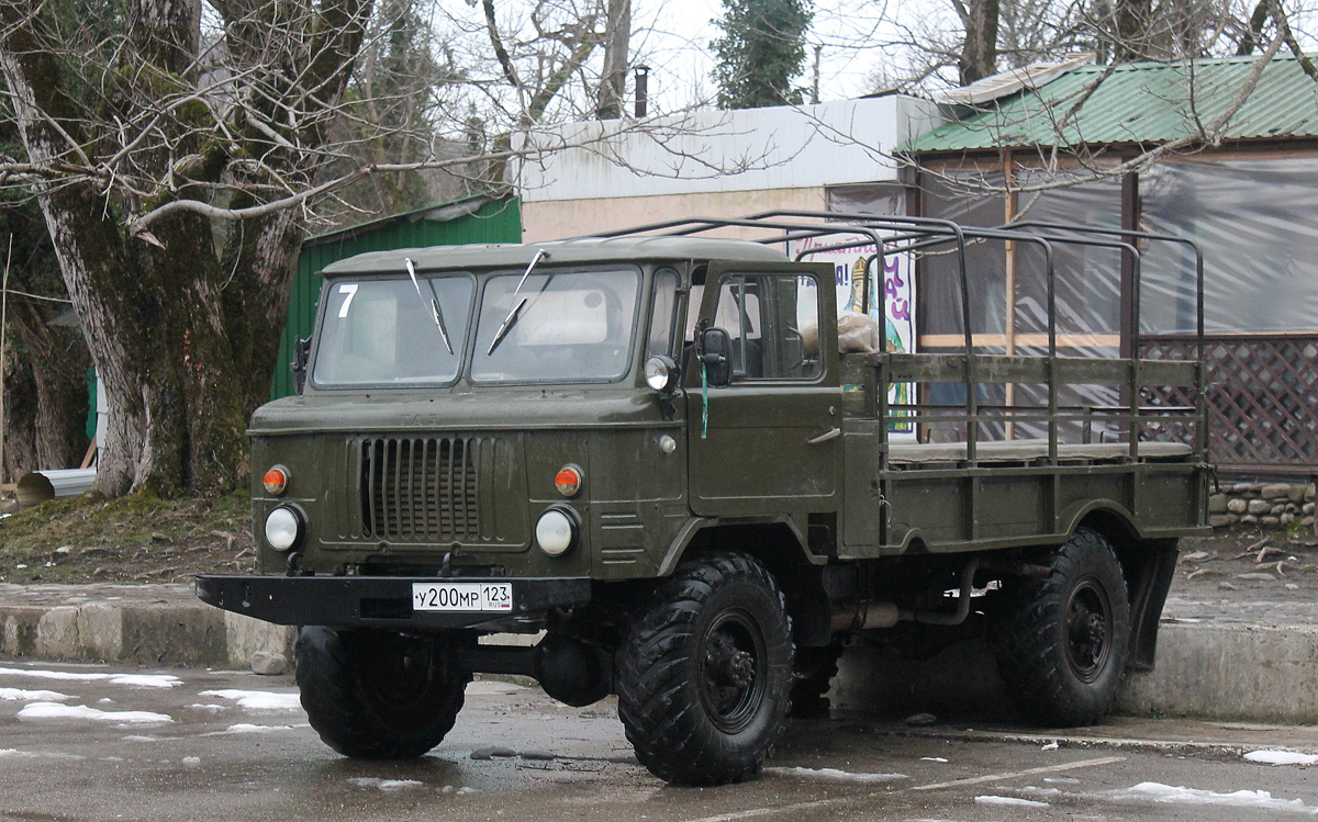 Краснодарский край, № У 200 МР 123 — ГАЗ-66 (общая модель)