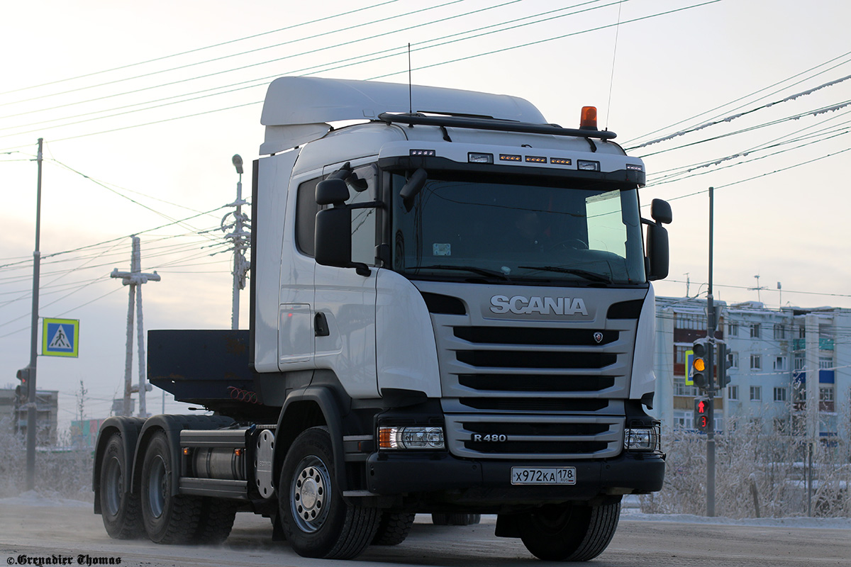 Саха (Якутия), № Х 972 КА 178 — Scania ('2013) R480