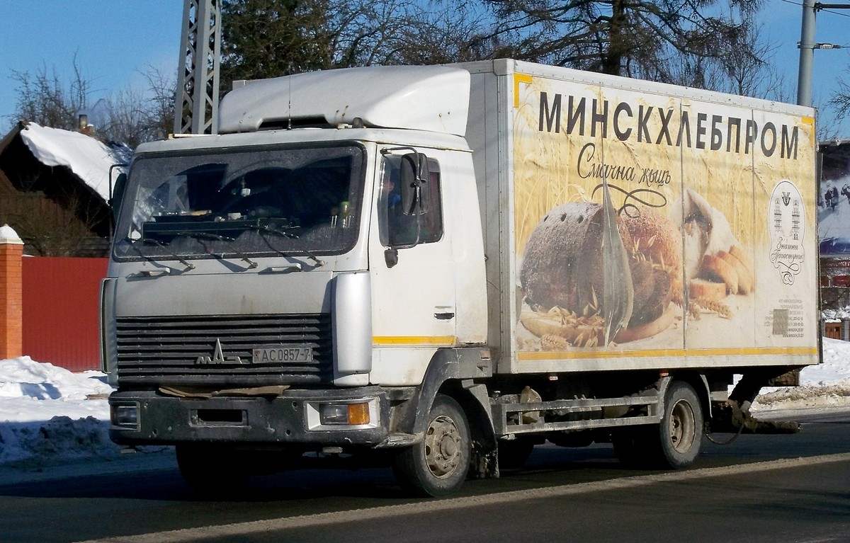 Минск, № АС 0857-7 — МАЗ-4371 (общая модель)