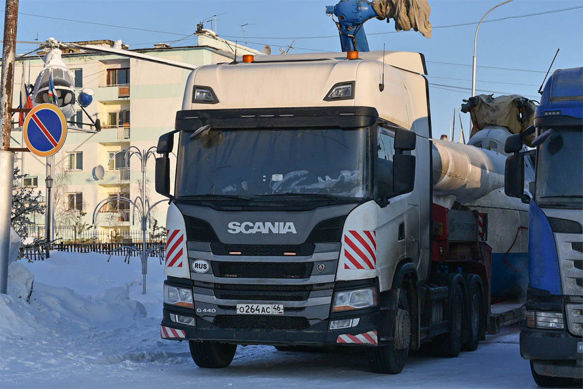 Курская область, № О 264 АС 46 — Scania ('2016) G440