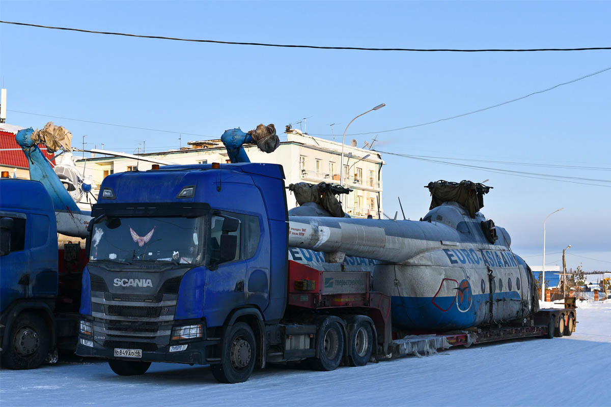 Курская область, № О 849 АО 46 — Scania ('2016) G440