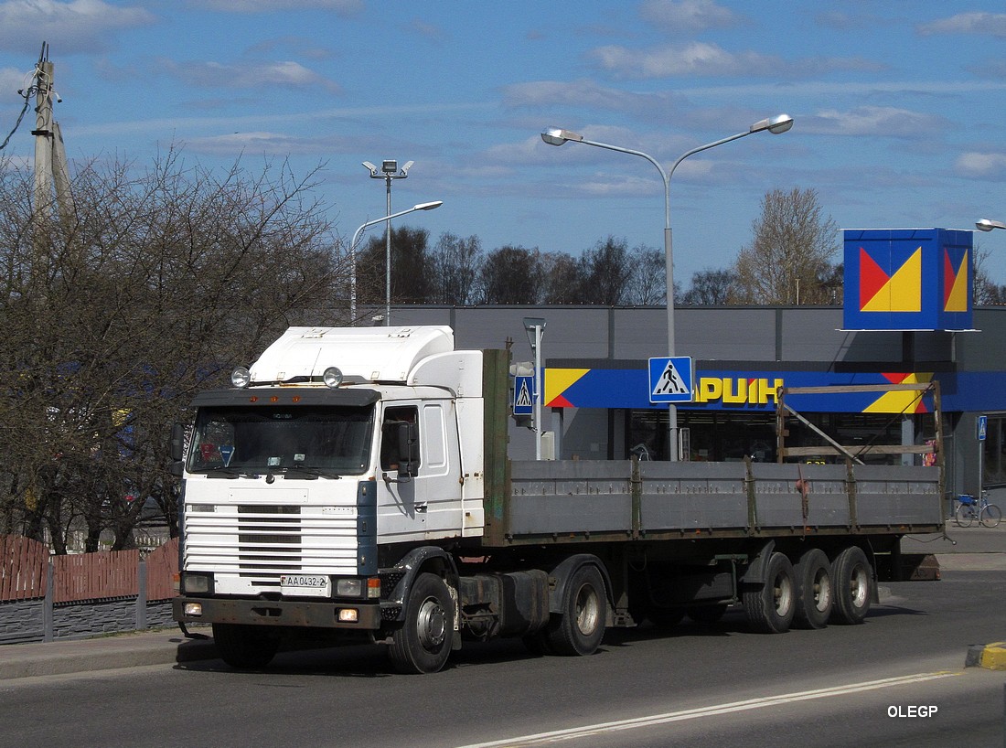 Витебская область, № АА 0432-2 — Scania (II) R143M