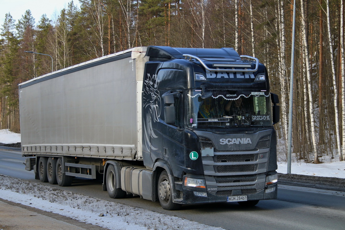 Польша, № WGM 28461 — Scania ('2016) R500