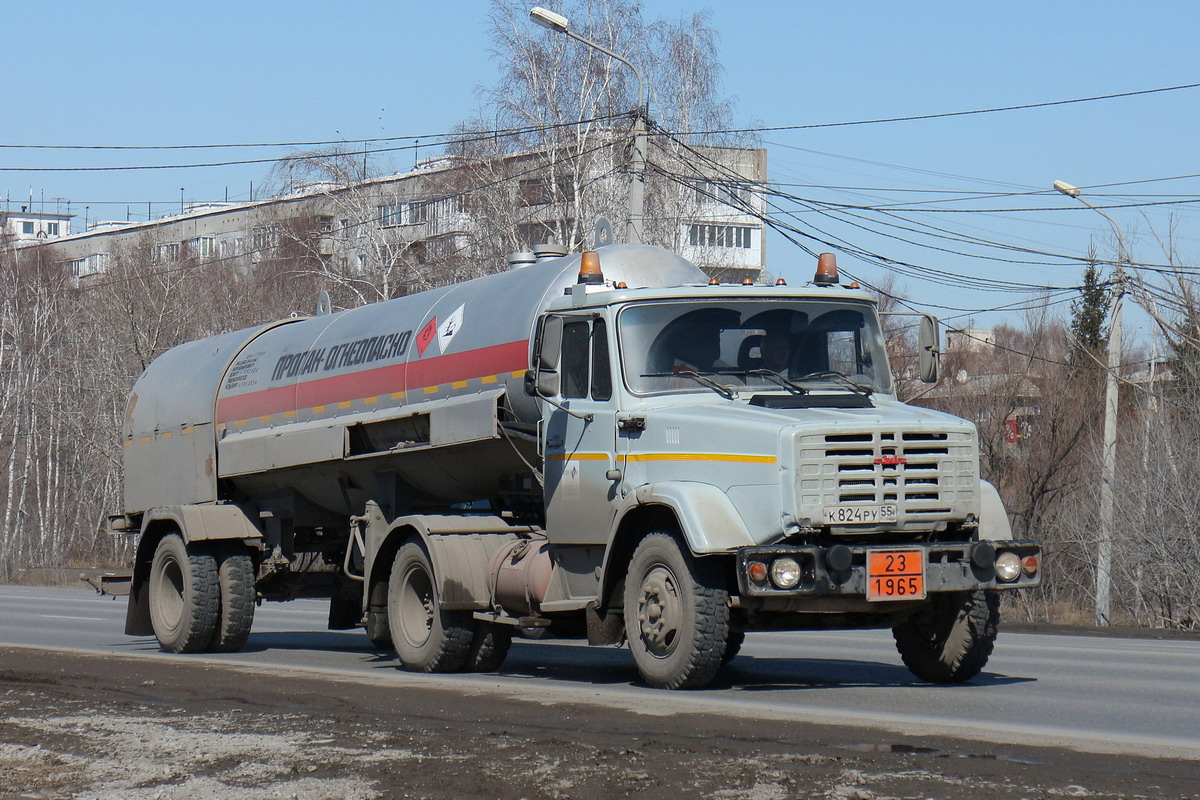 Омская область, № К 824 РУ 55 — ЗИЛ-4421