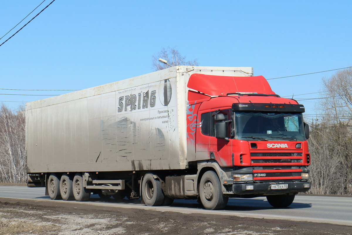 Омская область, № У 675 ЕА 55 — Scania ('1996) P340