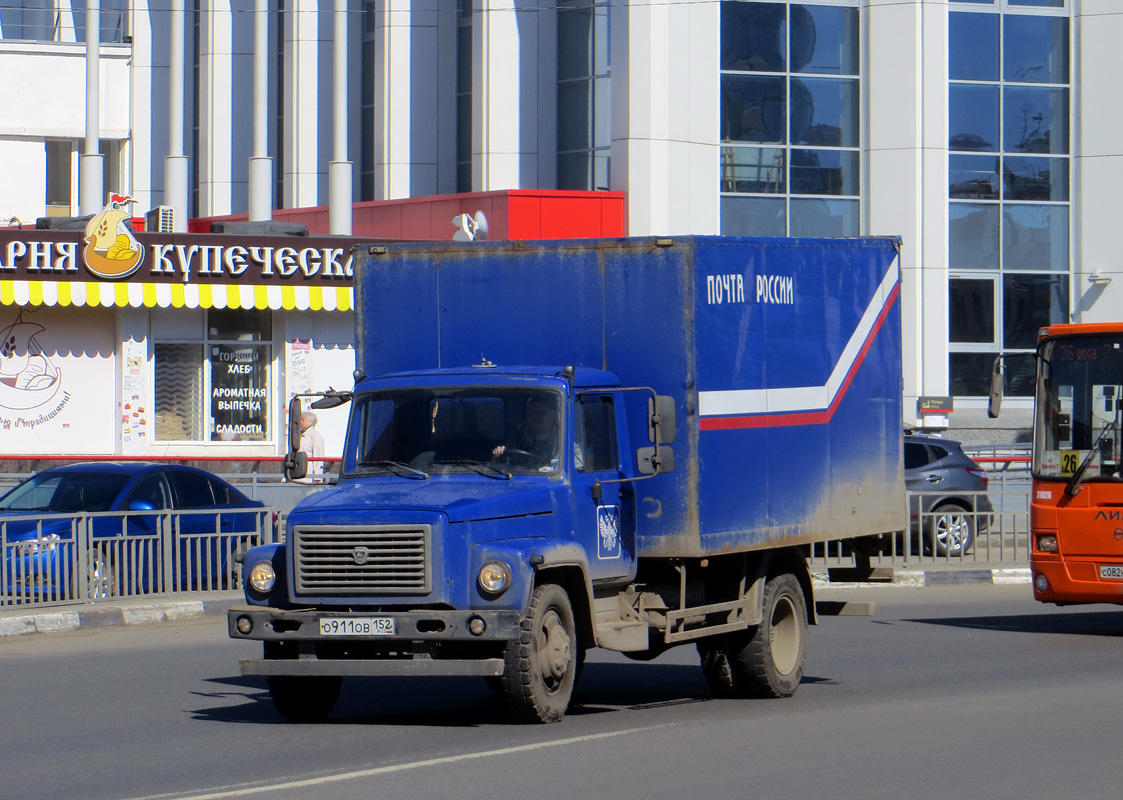 Нижегородская область, № О 911 ОВ 152 — ГАЗ-3309