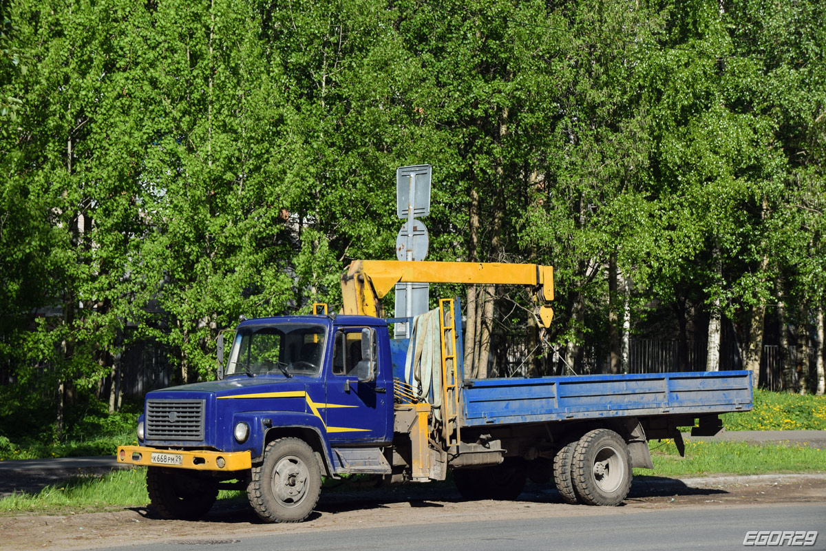 Архангельская область, № К 668 РМ 29 — ГАЗ-3309