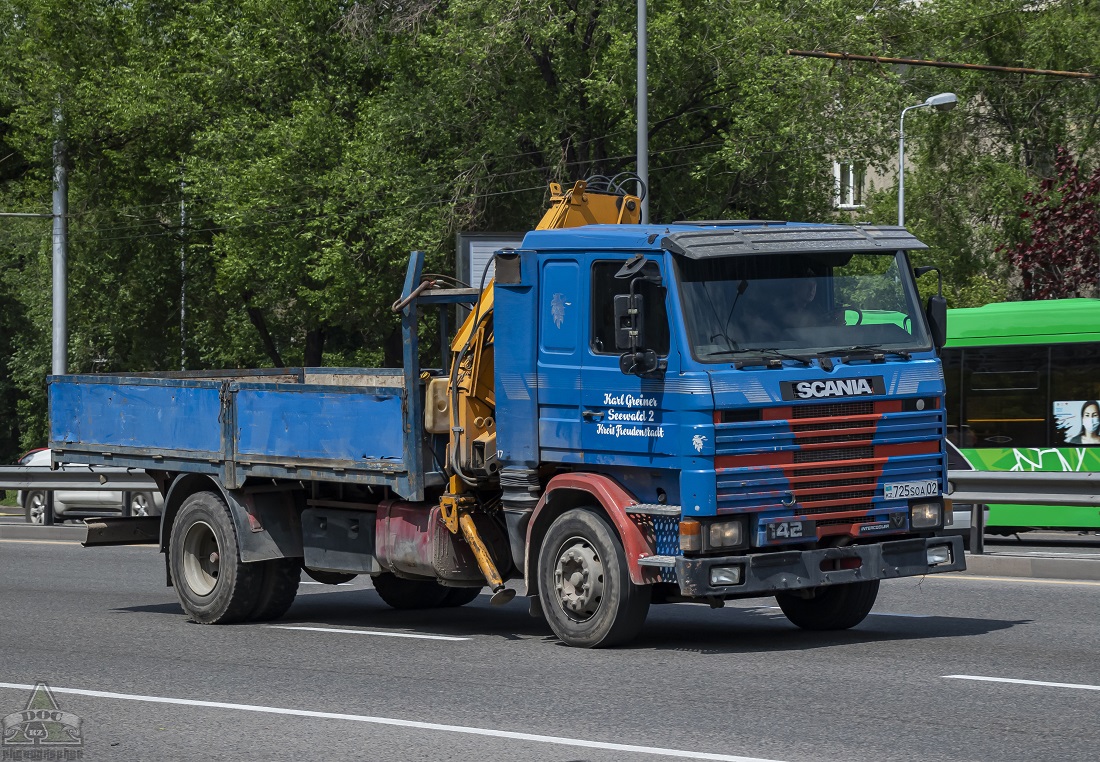 Алматы, № 725 SOA 02 — Scania (II) R142H