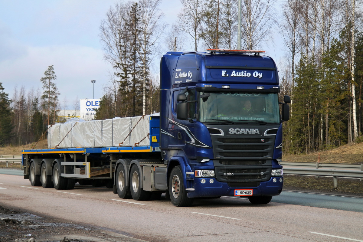 Финляндия, № INC-630 — Scania ('2013) R520