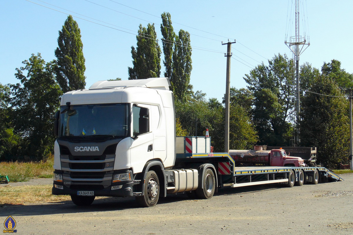 Киевская область, № КА 0649 АВ — Scania ('2016) G450