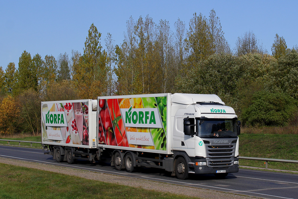 Литва, № JDN 499 — Scania ('2013) G410
