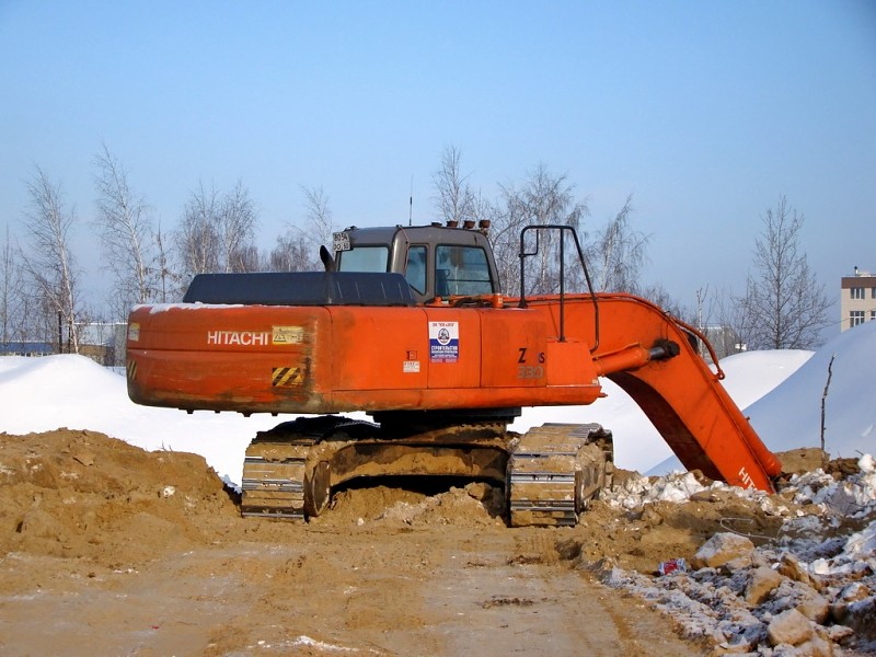 Московская область, № 8054 ОО 50 — Hitachi ZX330 (общая модель)