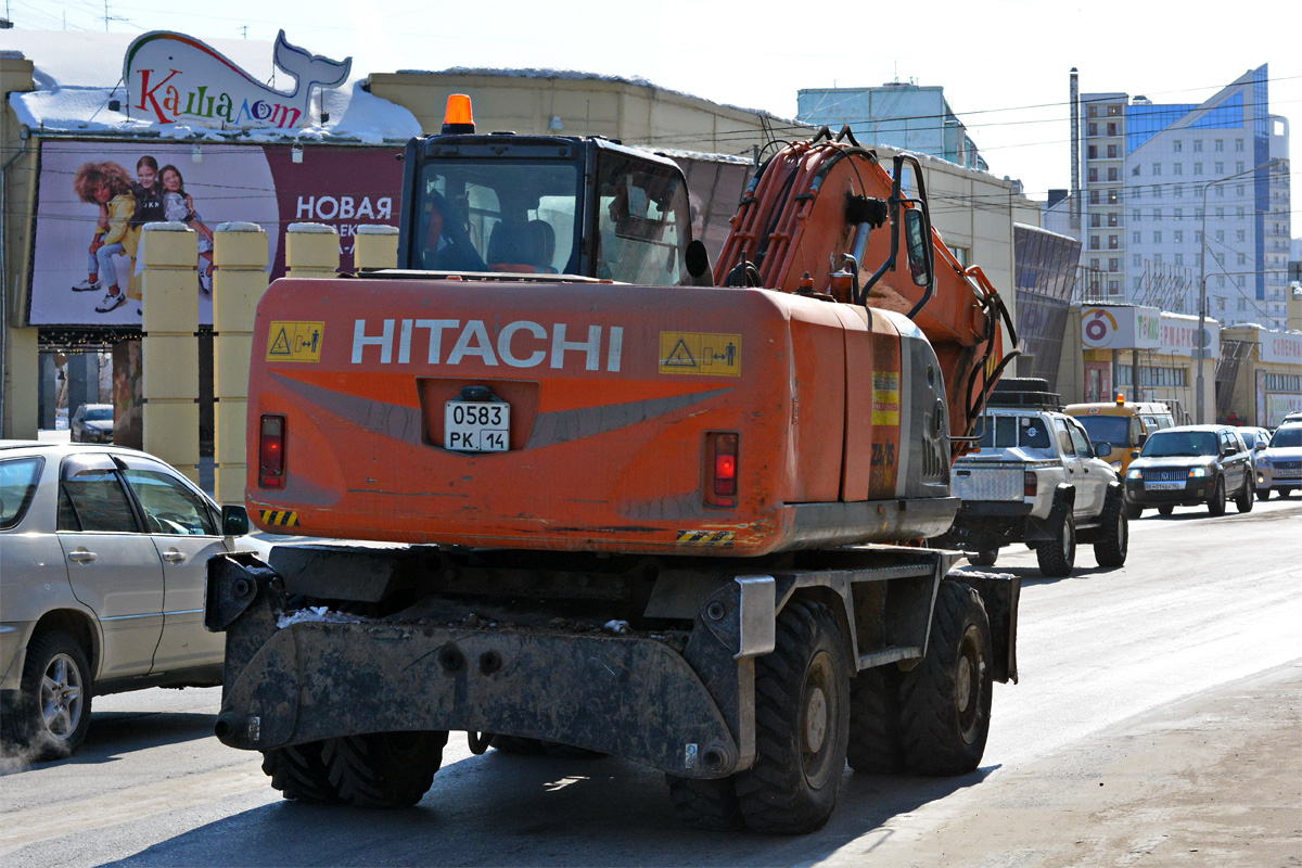 Саха (Якутия), № 0583 РК 14 — Hitachi (общая модель)