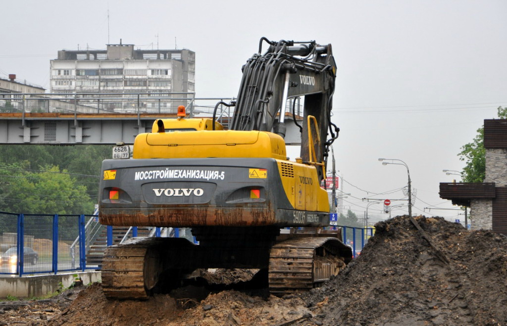 Москва, № 6628 ВЕ 77 — Volvo EC360