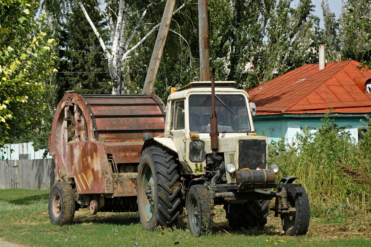 Алтайский край, № (22) Б/Н СТ 0293 — МТЗ-80; Прицепы сельскохозяйственные — Пресс-подборщики (общая)