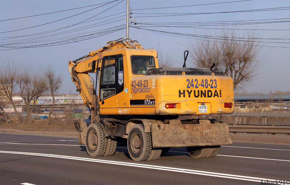 Красноярский край, № 6292 КР 24 — Hyundai R170W