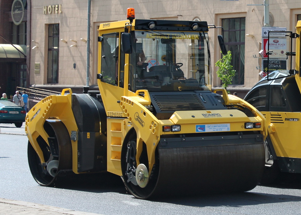 Минск, № (BY-7) Б/Н СТ 0147 — Bomag BW 203 AD