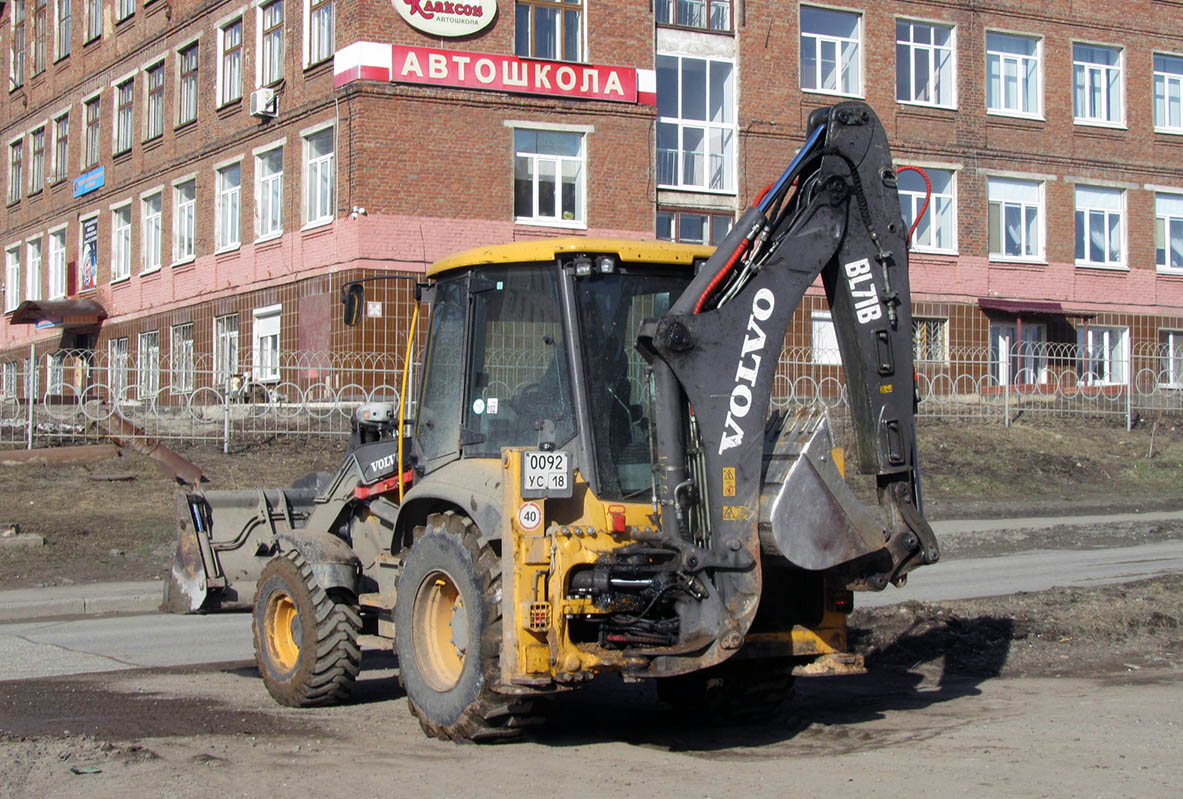 Удмуртия, № 0092 УС 18 — Volvo BL71B