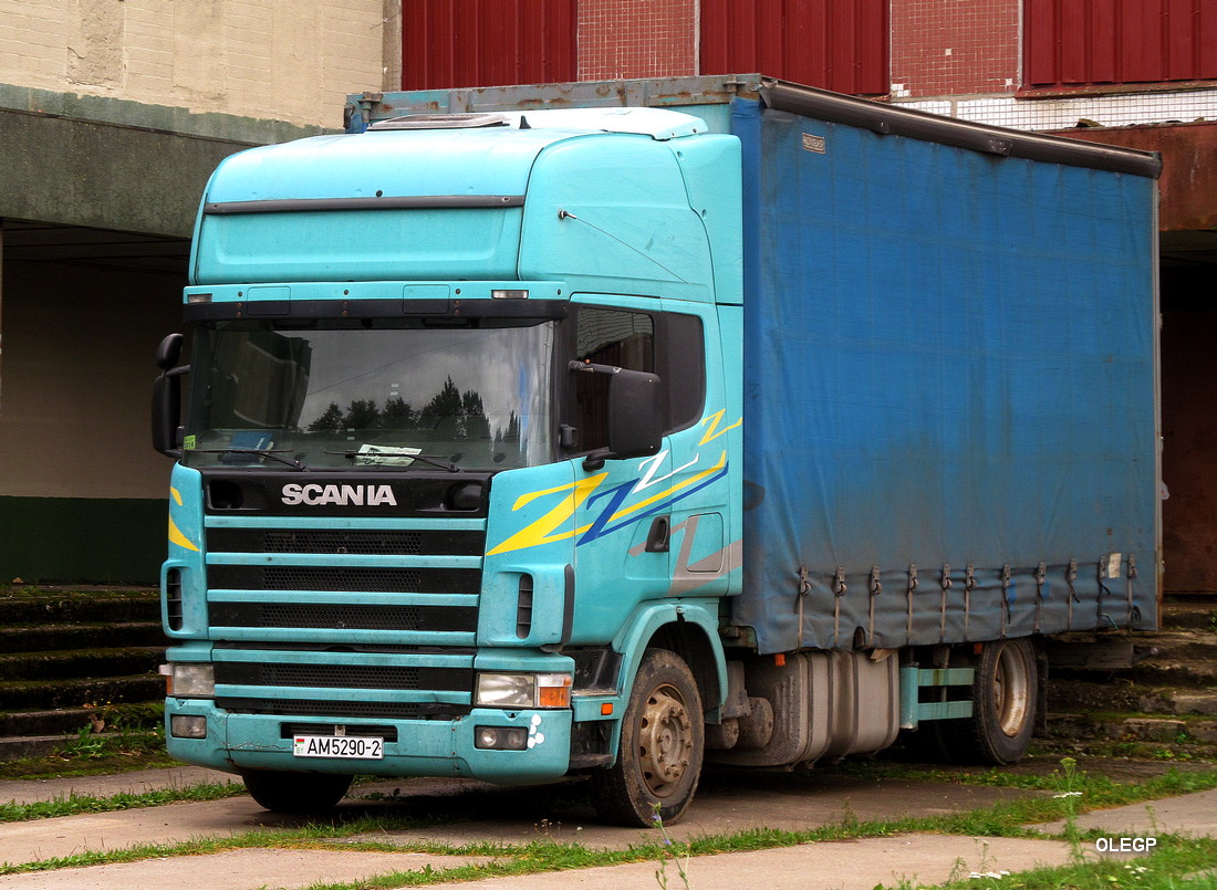 Витебская область, № АМ 5290-2 — Scania ('1996, общая модель)