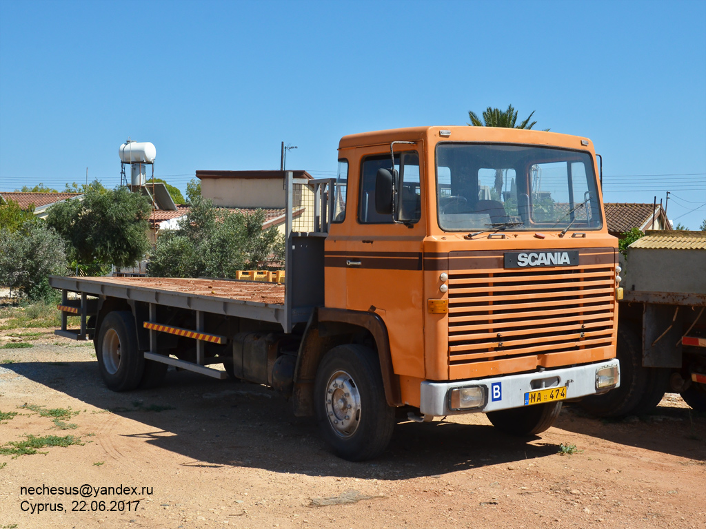 Кипр, № MA 474 — Scania (I) (общая модель)