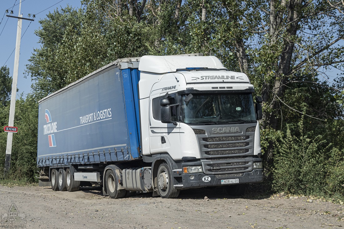 Алматинская область, № 608 AL 05 — Scania ('2013) G400