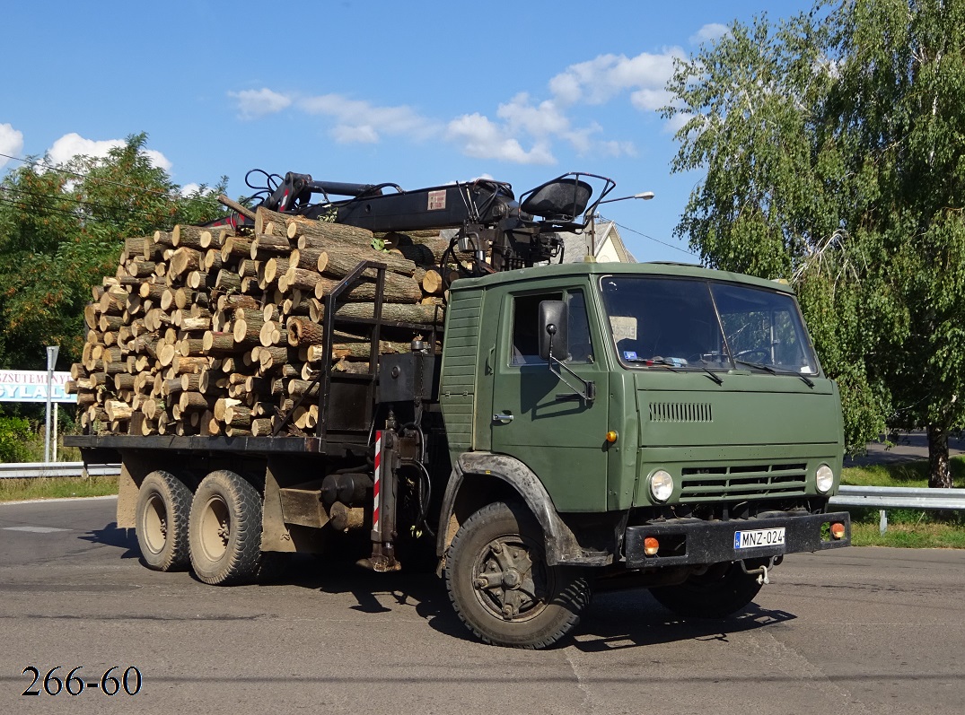 Венгрия, № MNZ-024 — КамАЗ-53212