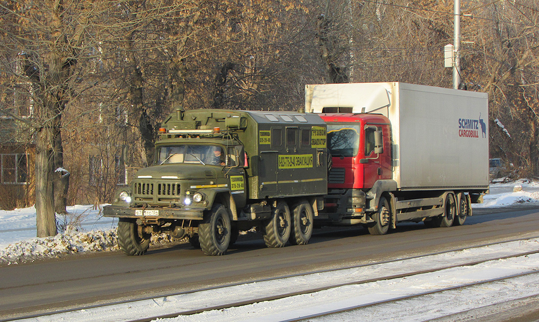 Новосибирская область, № Е 751 ТС 154 — ЗИЛ-131 (общая модель)