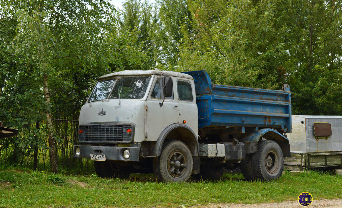 Калужская область, № А 527 КЕ 50 — МАЗ-5549