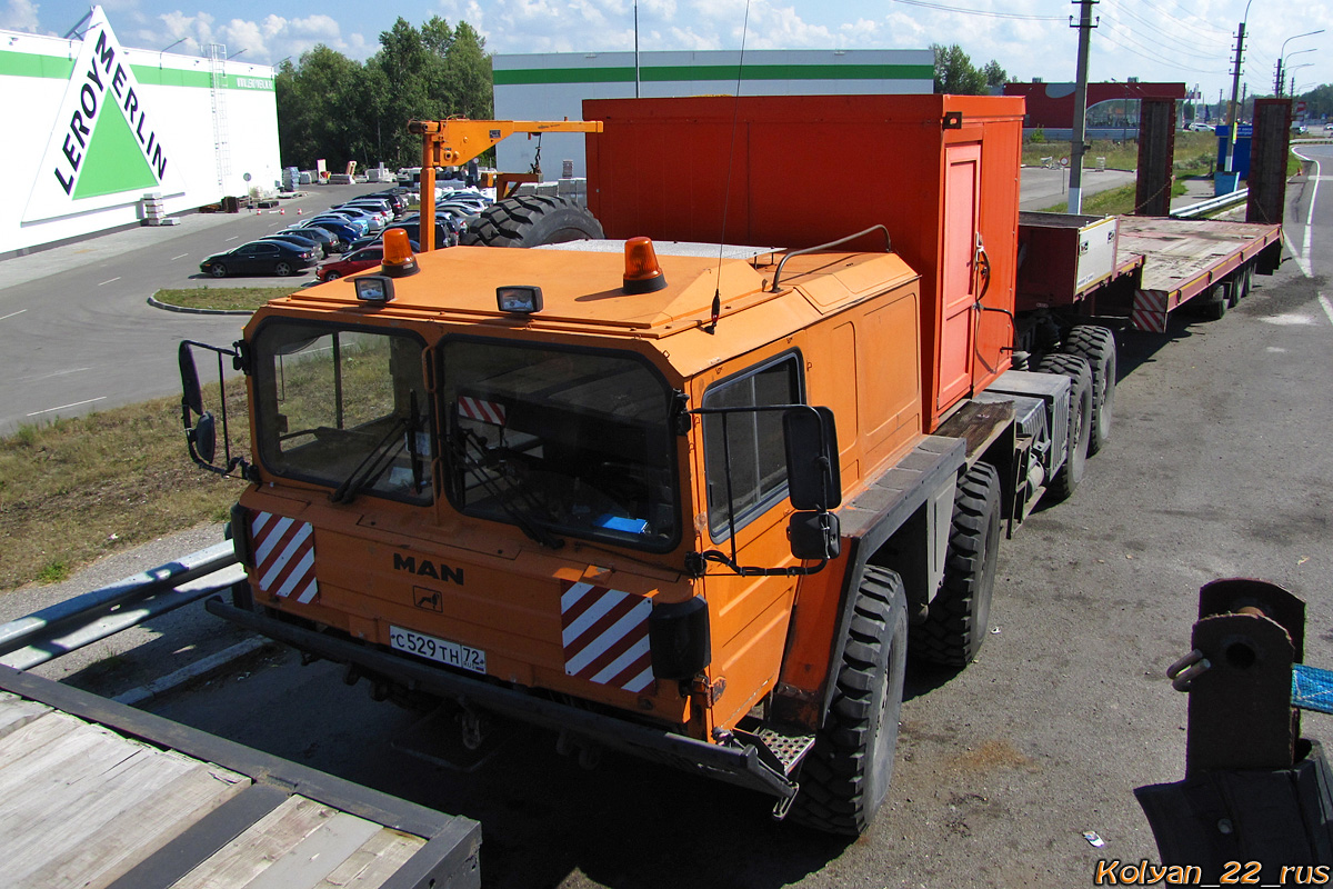 Тюменская область, № С 529 ТН 72 — MAN KAT (общая модель)