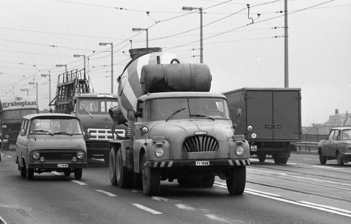 Венгрия, № FI-10-60 — Tatra 138; Венгрия — Исторические фотографии (Автомобили)