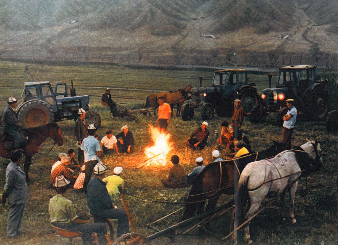 Киргизия — Исторические фотографии (Спецтехника)