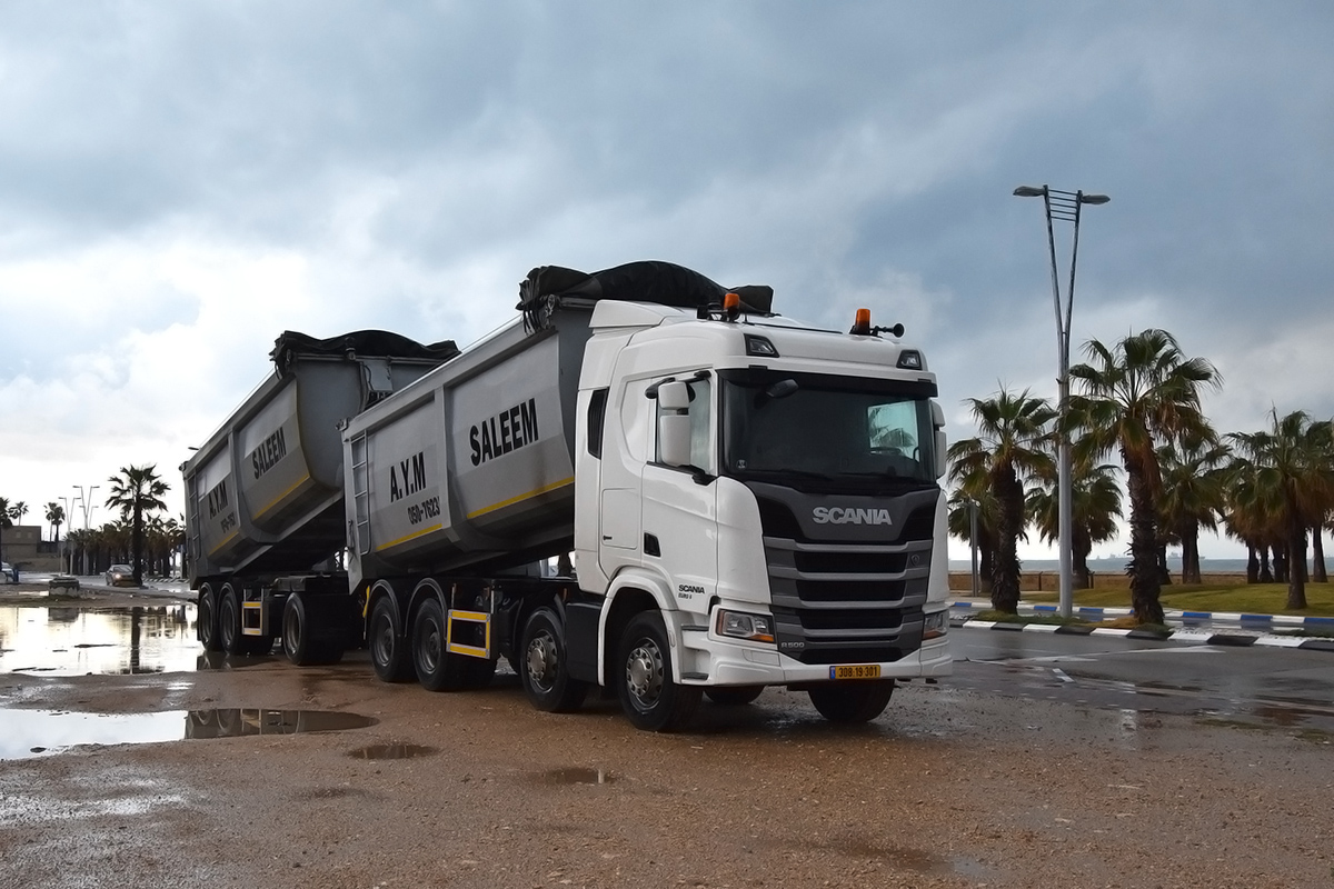 Израиль, № 308-19-301 — Scania ('2016) R500