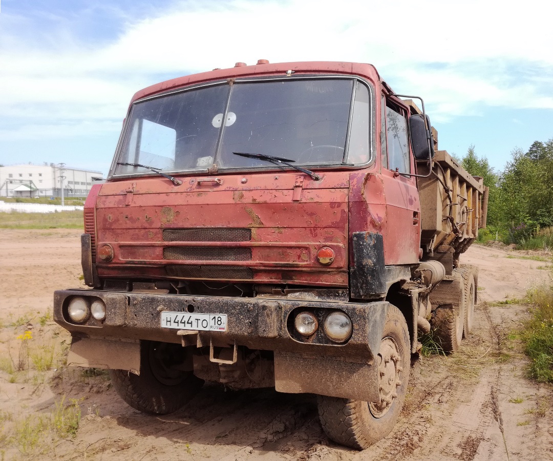 Удмуртия, № Н 444 ТО 18 — Tatra 815 S1 A