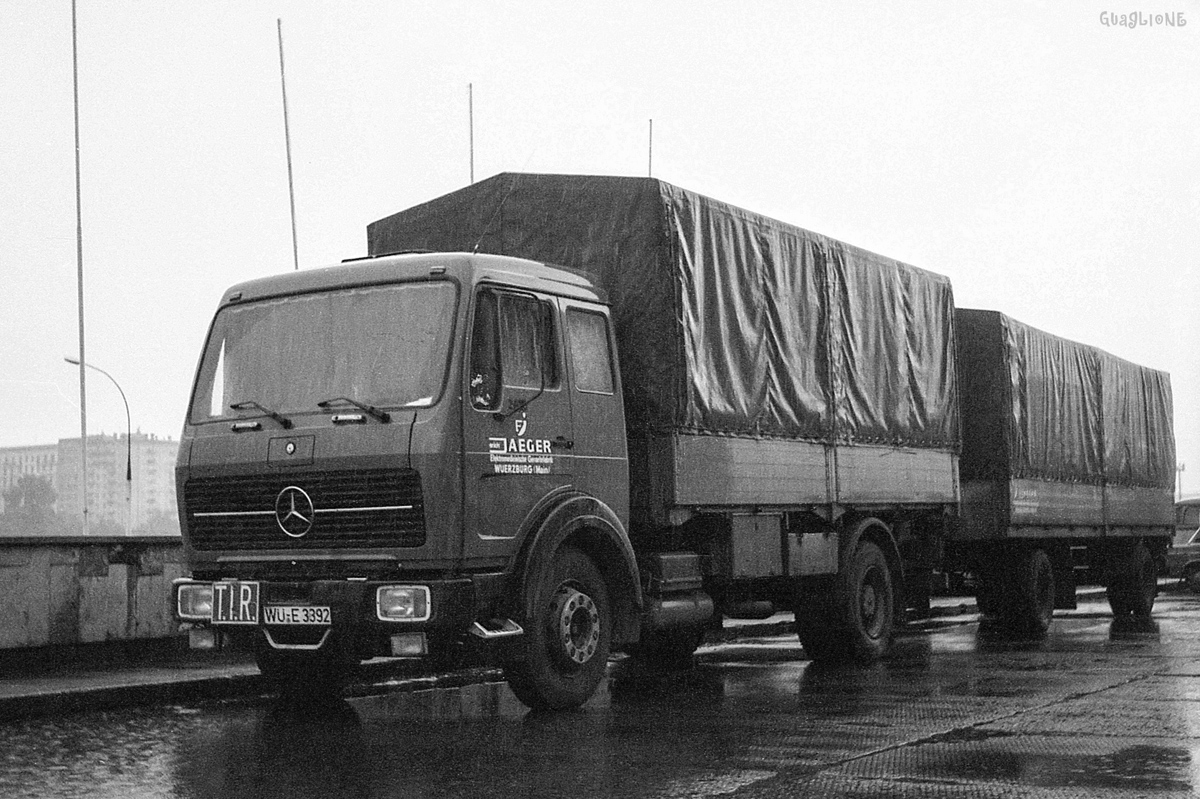 Германия, № WÜ-E 3392 — Mercedes-Benz NG (общ. мод.); Москва — Исторические фотографии (Автомобили)