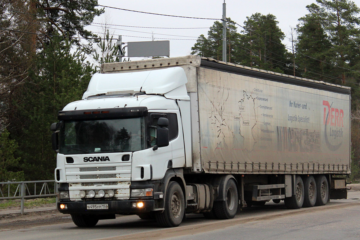 Нижегородская область, № А 495 УР 152 — Scania ('1996) P114G
