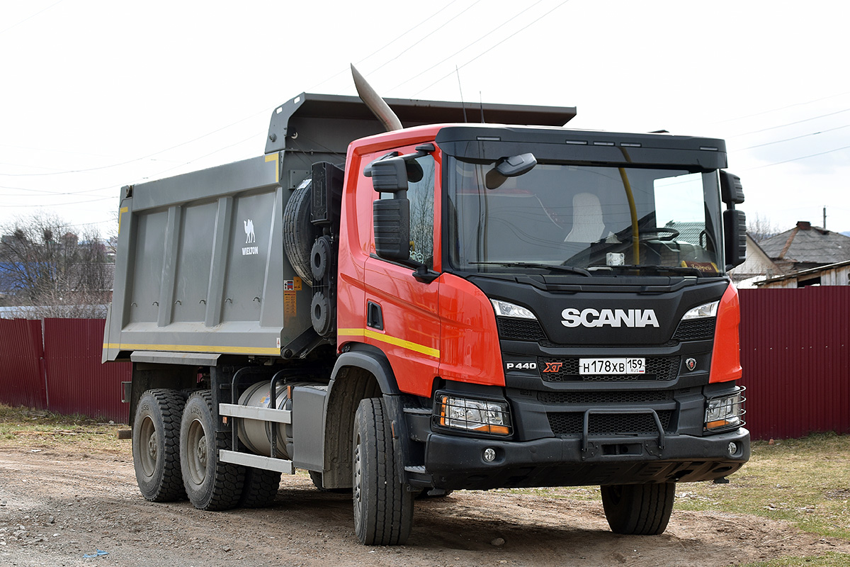 Пермский край, № Н 178 ХВ 159 — Scania ('2016) P440